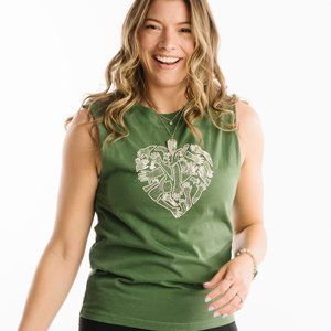 ZYIA Pine Community Muscle Tank